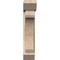 Ekena Millwork Legacy Slat Rough Sawn Bracket w/ Offset Brace, Douglas Fir, 8"W x 28"D x 40"H BKT0806X28X40LEC06RDF - alternate 4